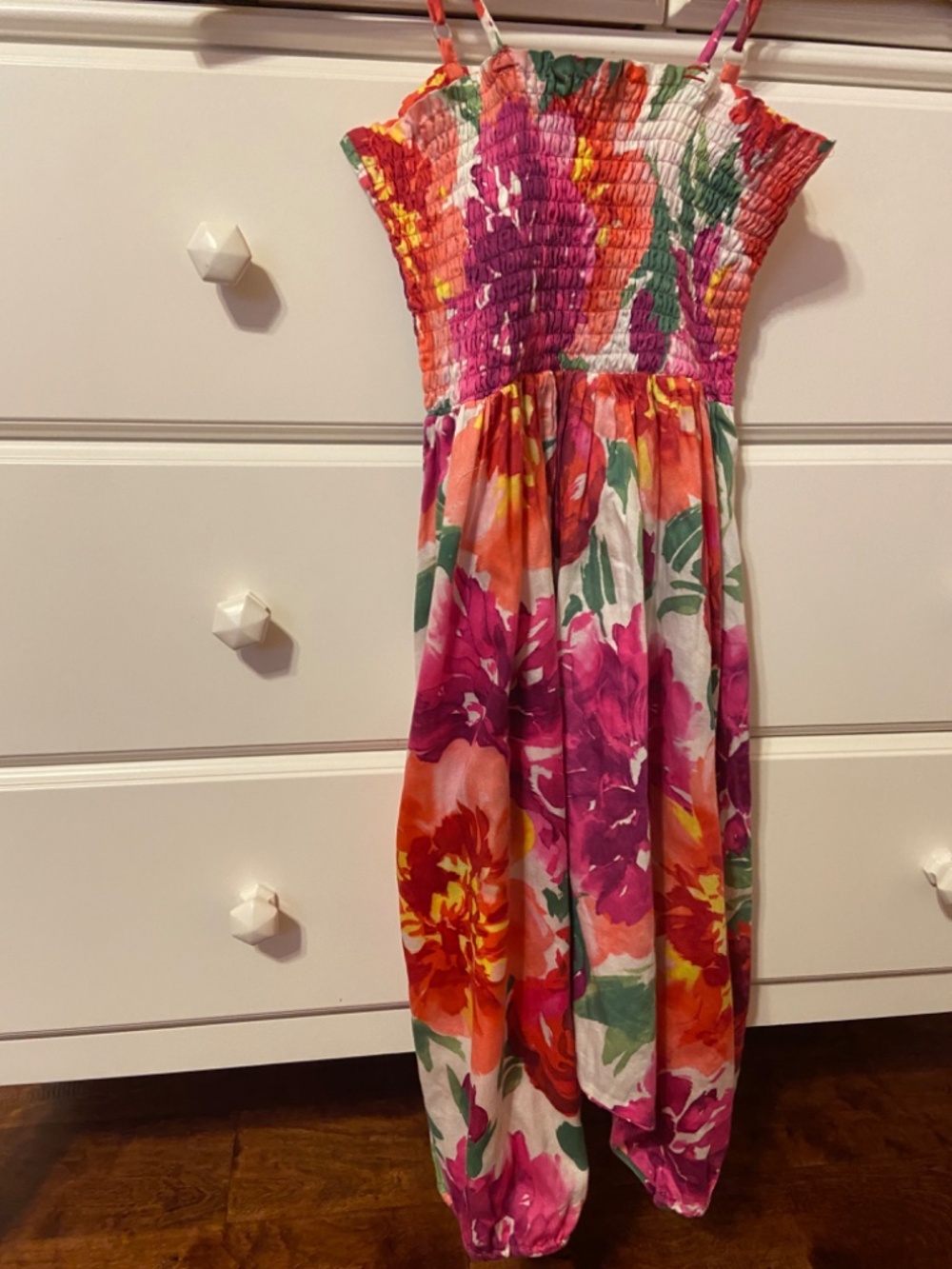 Jottum Floral Jumpsuit Party Casual Summer Colorful 10-12yo Eur 146/152 100%Cott - Picture 8 of 15
